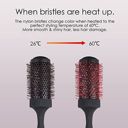 Professional Round Brush Set for Blow Drying and Styling Hair