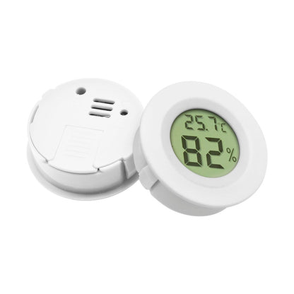 Round embedded digital thermo-hygrometer